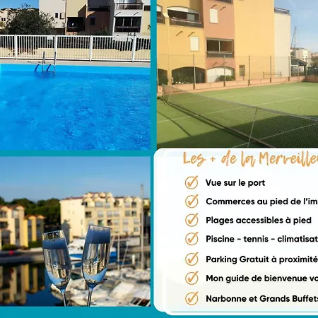 Merveilleuse Port - Piscine - - Climatisation - Commerces