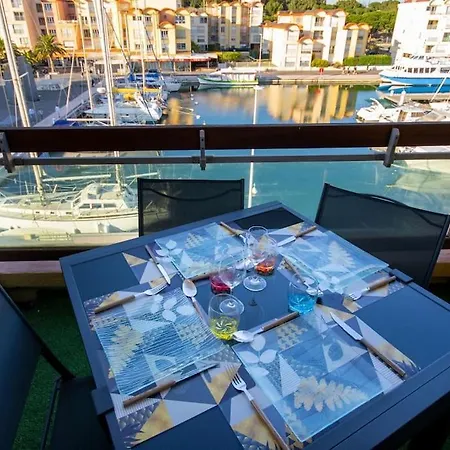 Vue Port - Piscine - A Pied - Climatisation - Confort Апартаменты