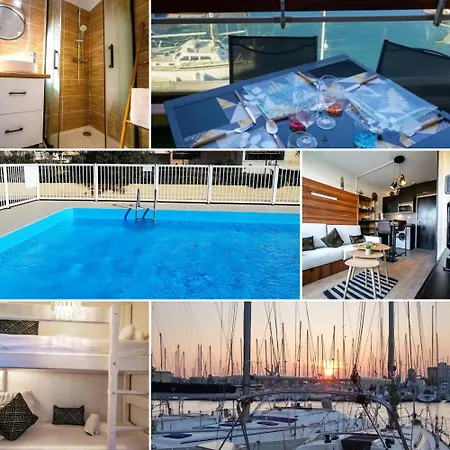 Apartment Merveilleuse Port - Piscine - - Climatisation - Commerces